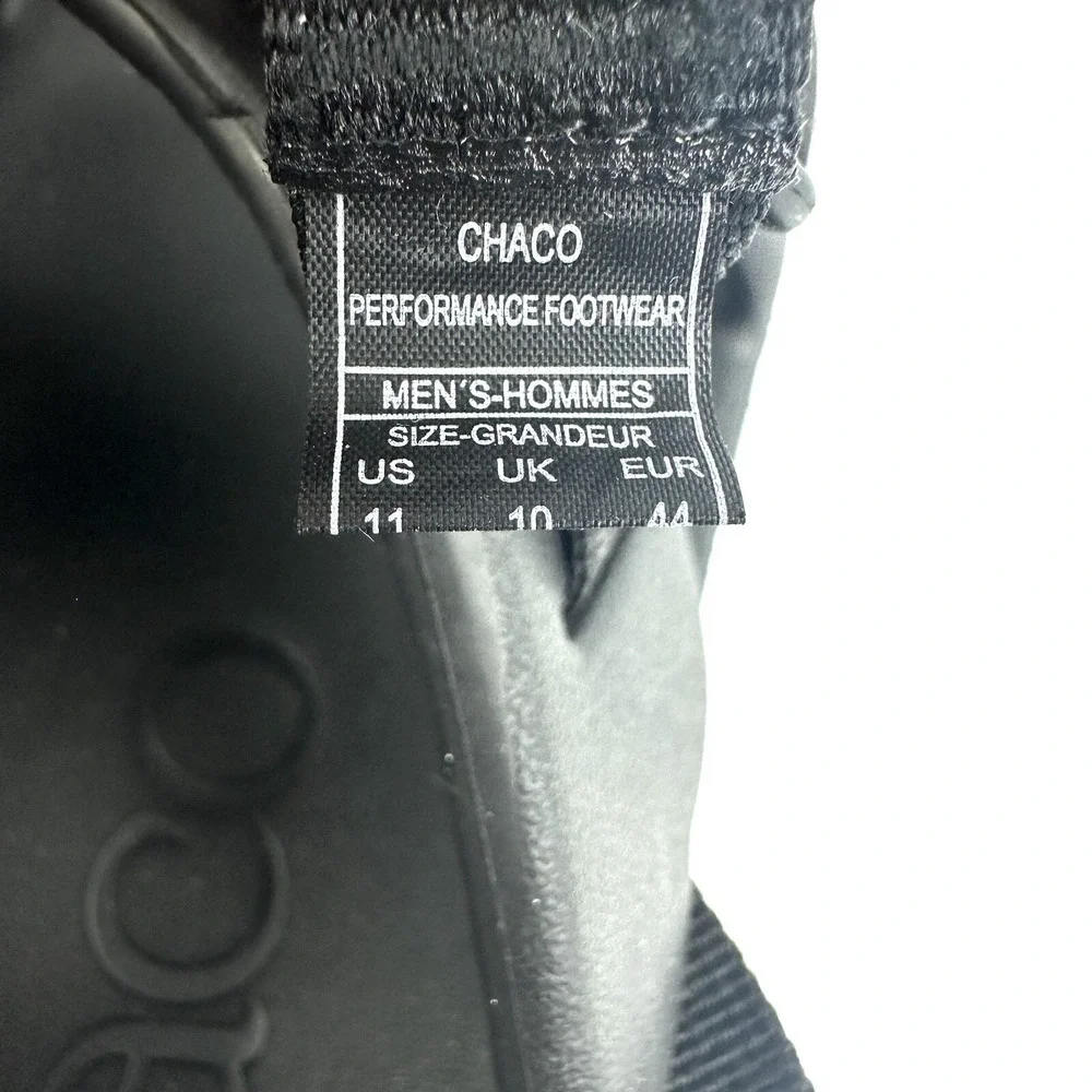 Chaco‎ Chillos Sandal Mens 11 Black Outdoor Hiking Shoes